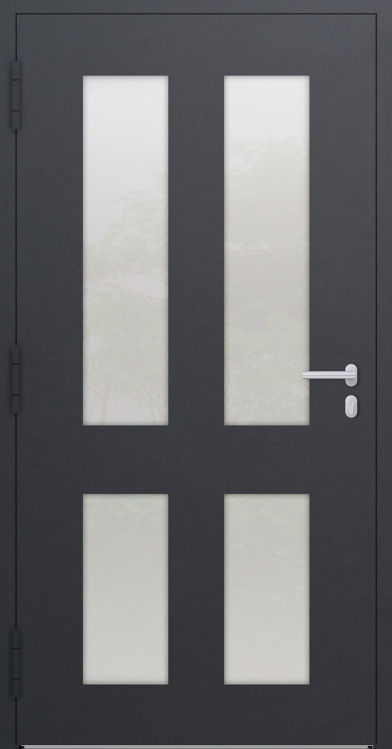 Turenwerke SL75 Design 09 Aluminium Door - Anthracite