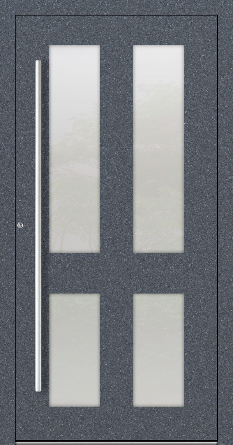 Turenwerke P90 Design 09 Aluminium Door - Anthracite/White