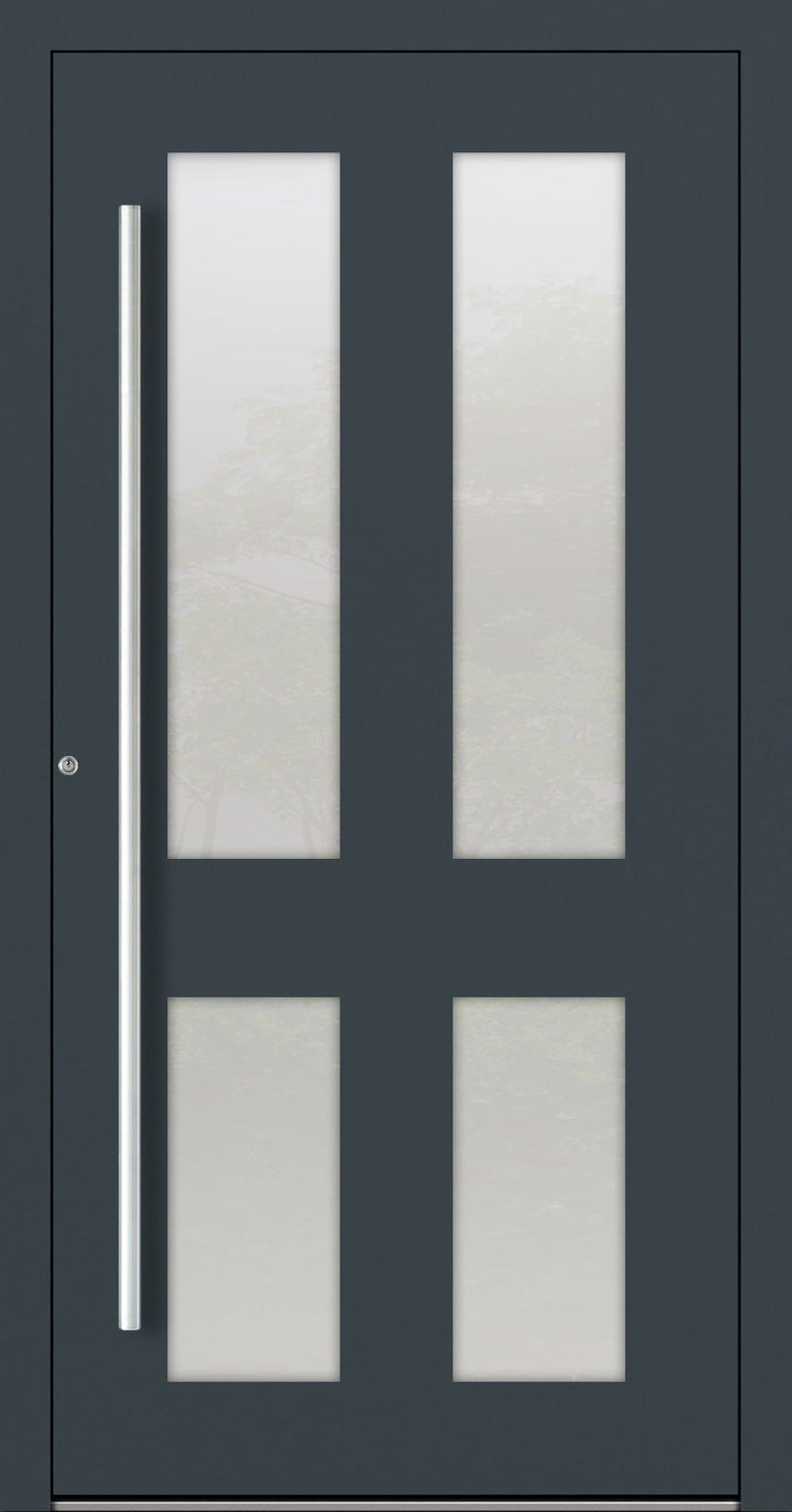 Turenwerke SL75 Design 09 Aluminium Door - Anthracite RAL7016