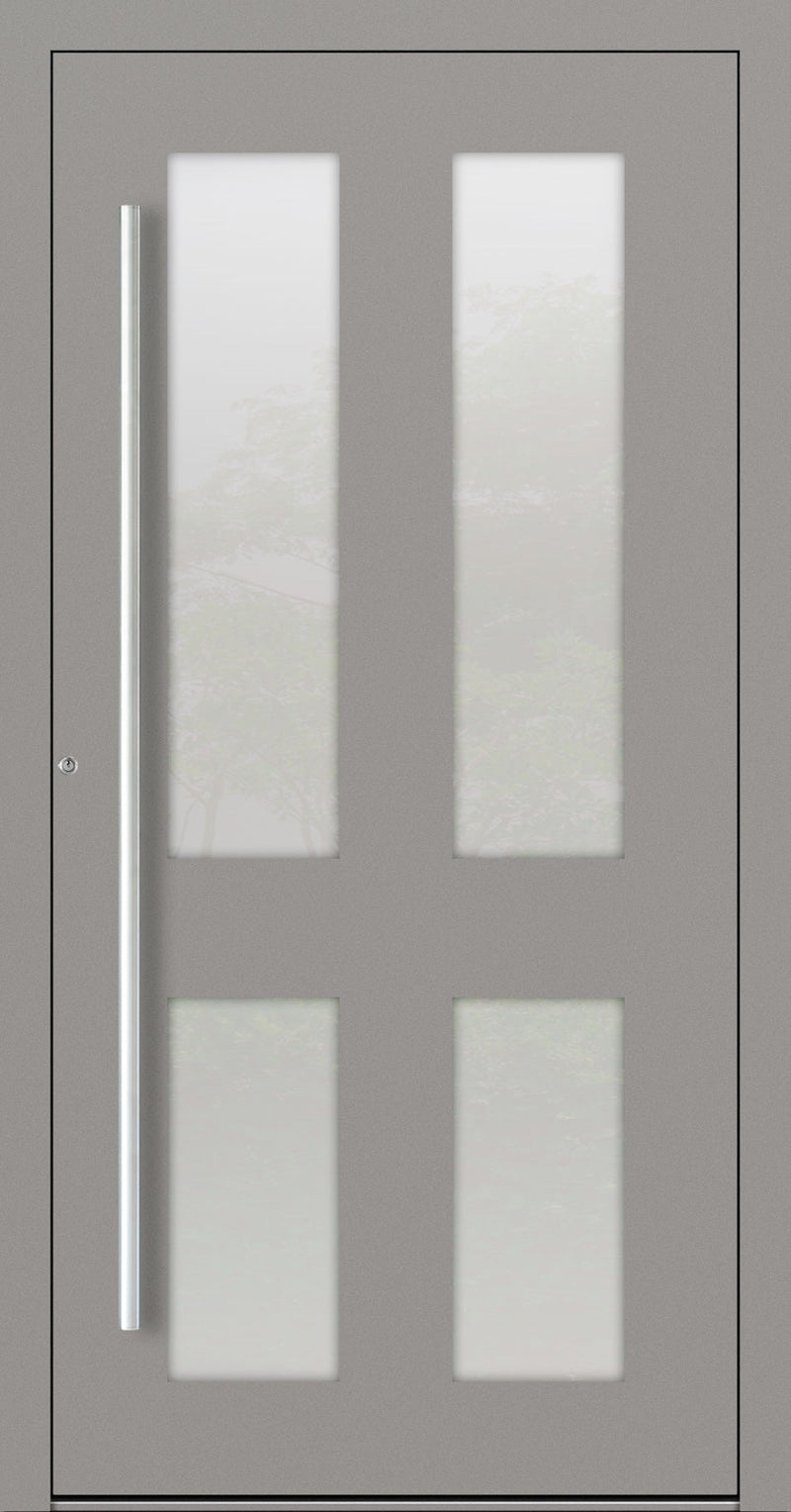 Turenwerke P90 Design 09 Aluminium Door - Grey RAL9007