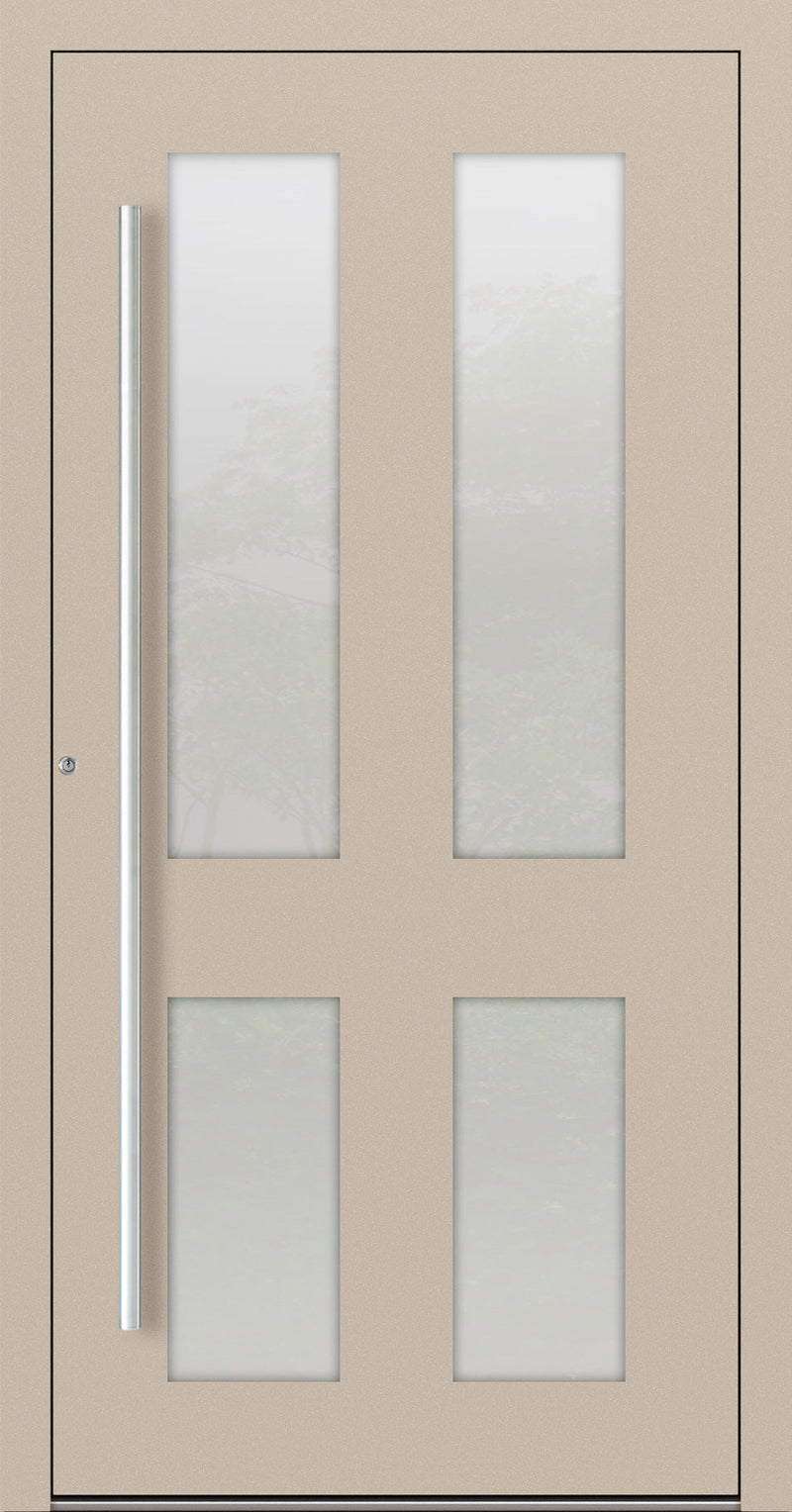 Turenwerke SL75 Design 09 Aluminium Door - Beige RAL1015