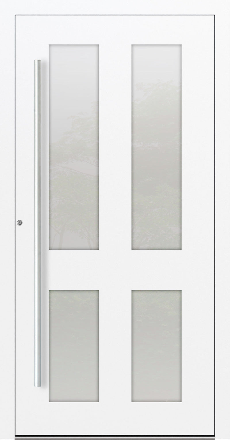 Turenwerke SL75 Design 09 Aluminium Door - White RAL9016