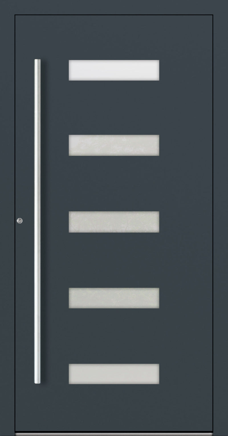 Turenwerke SL75 Design 11 Aluminium Door - Anthracite RAL7016