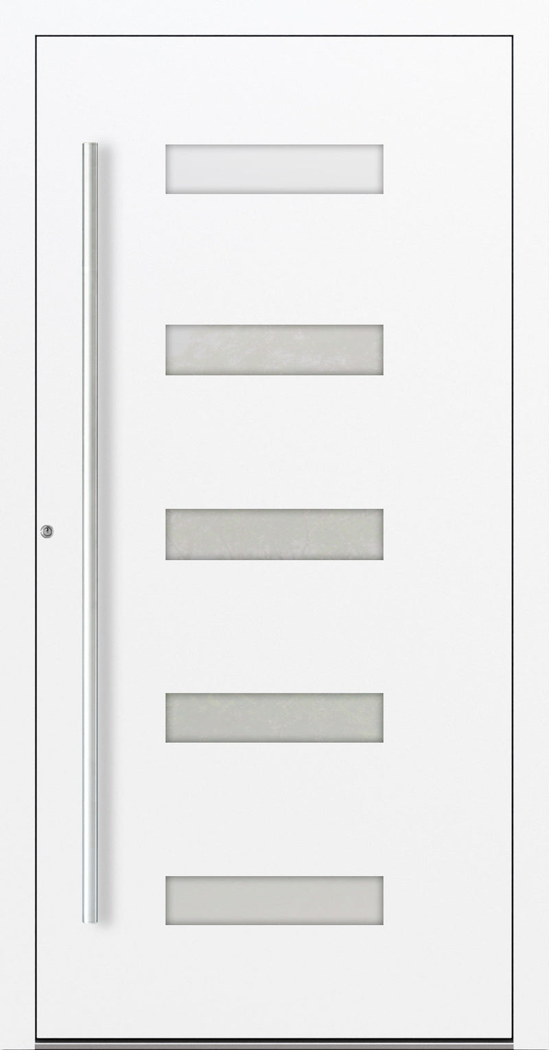 Turenwerke SL75 Design 11 Aluminium Door - White RAL9016