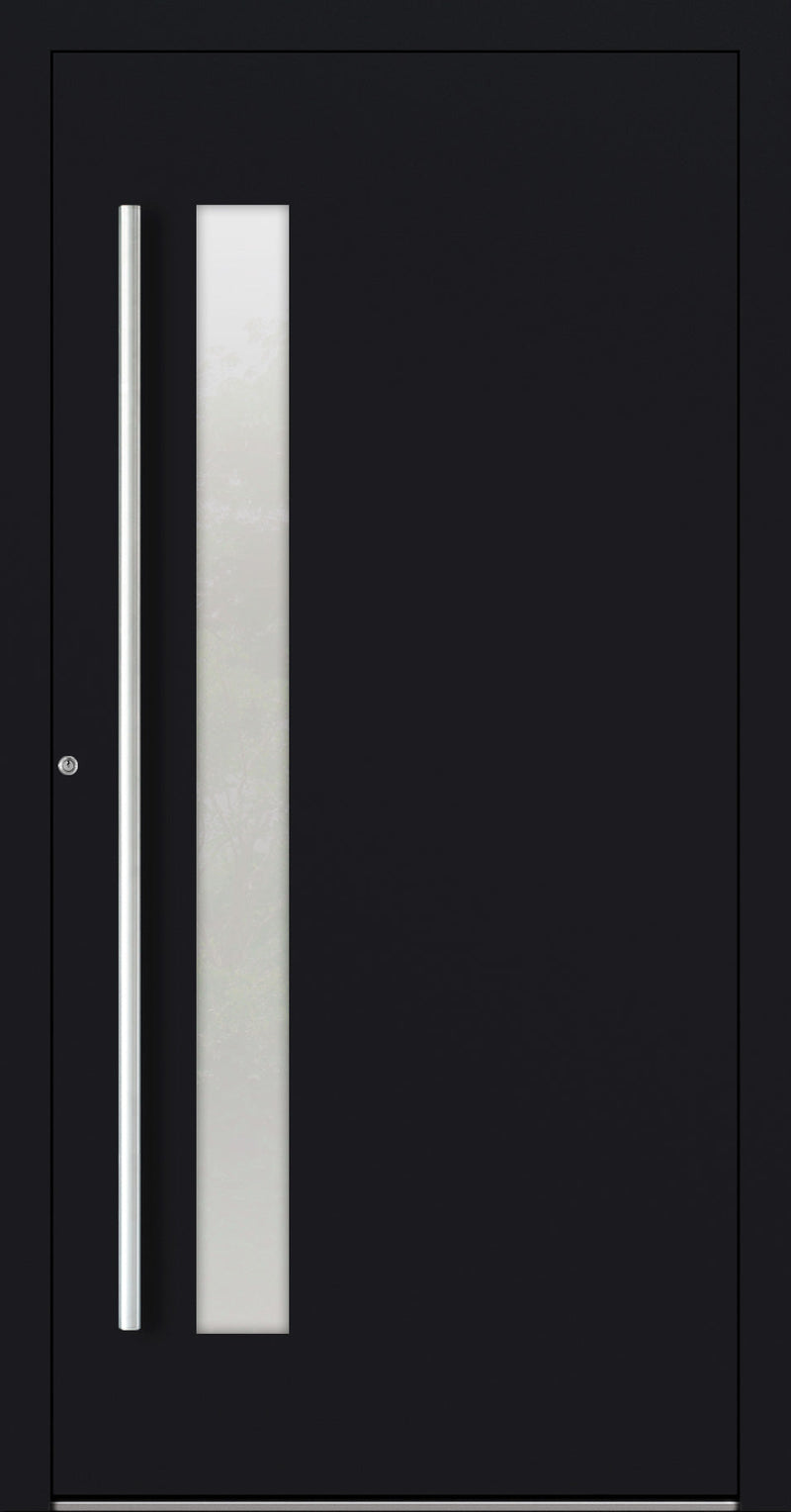 Turenwerke P90 Design 14 Aluminium Door - Black RAL9005