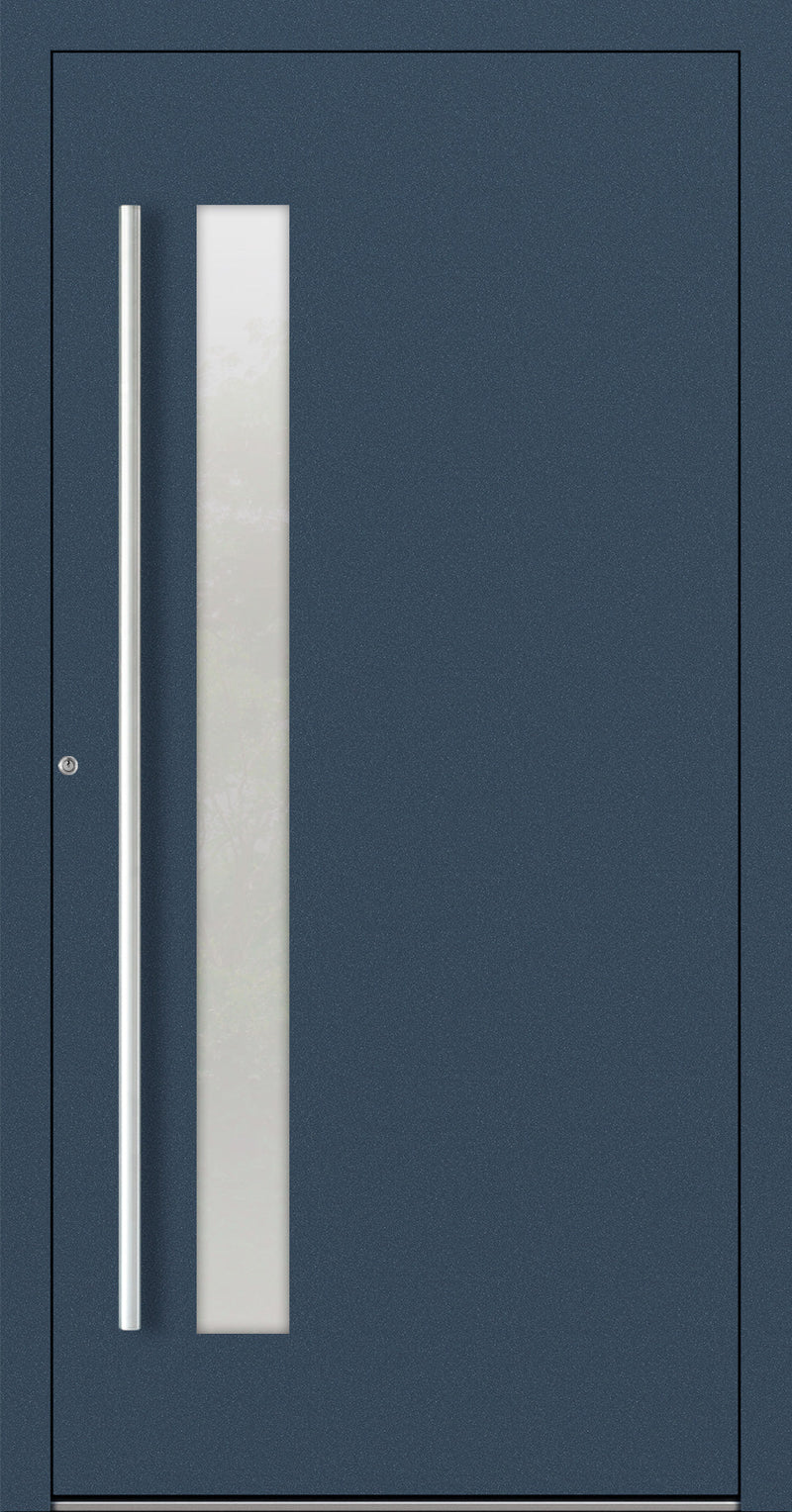 Turenwerke SL75 Design 14 Aluminium Door - Blue RAL5003