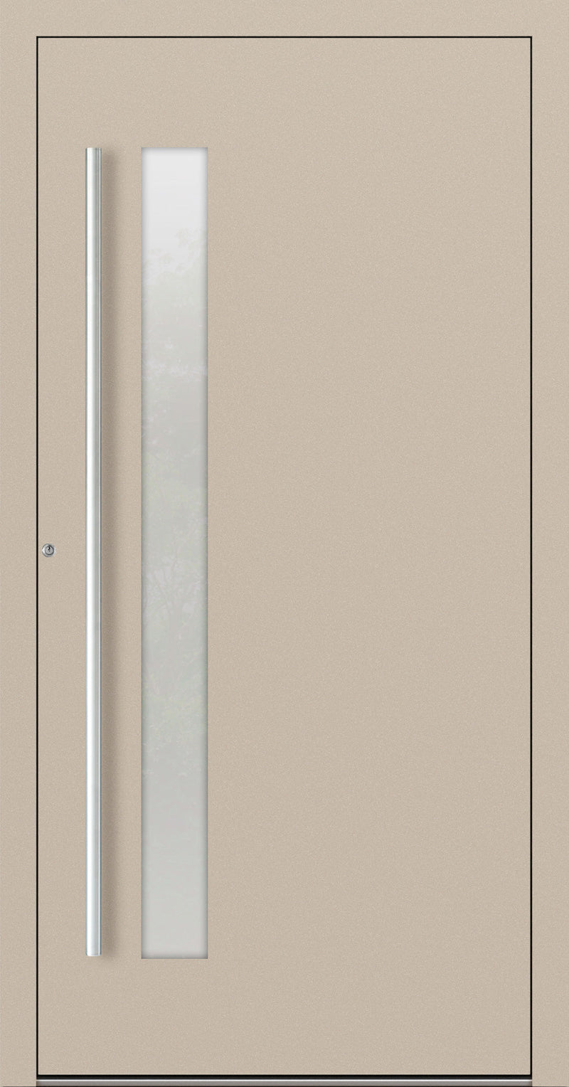 Turenwerke SL75 Design 14 Aluminium Door - Beige RAL1015