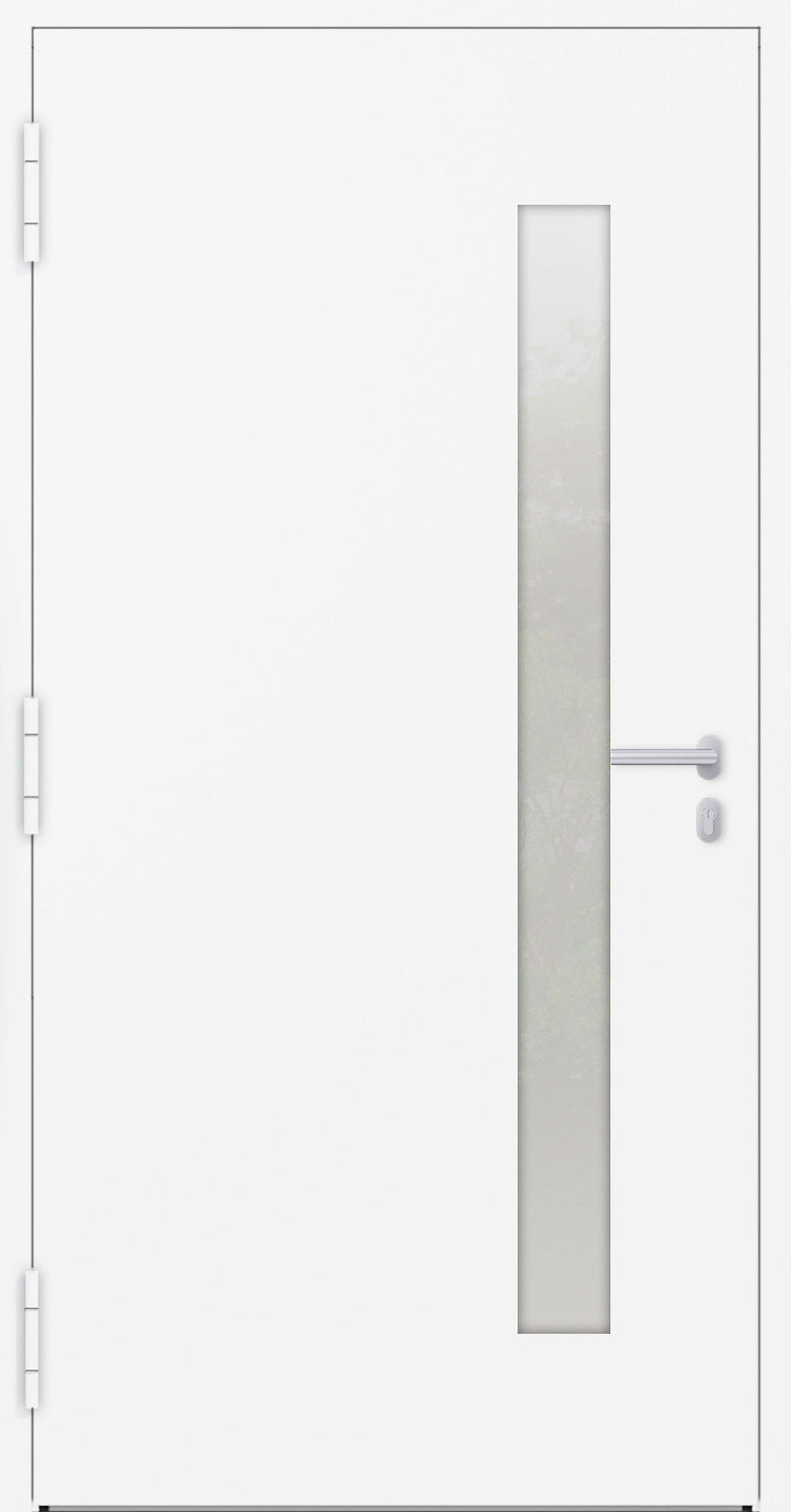 Turenwerke P90 Design 14 Aluminium Door - Anthracite/White