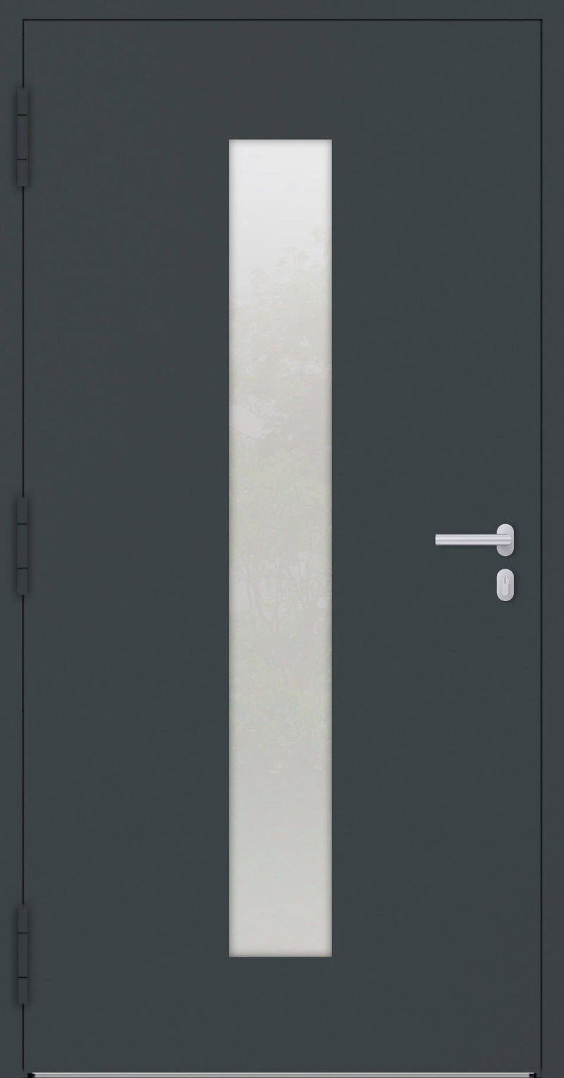 Turenwerke P90 Design 15 Aluminium Door - Anthracite RAL7016