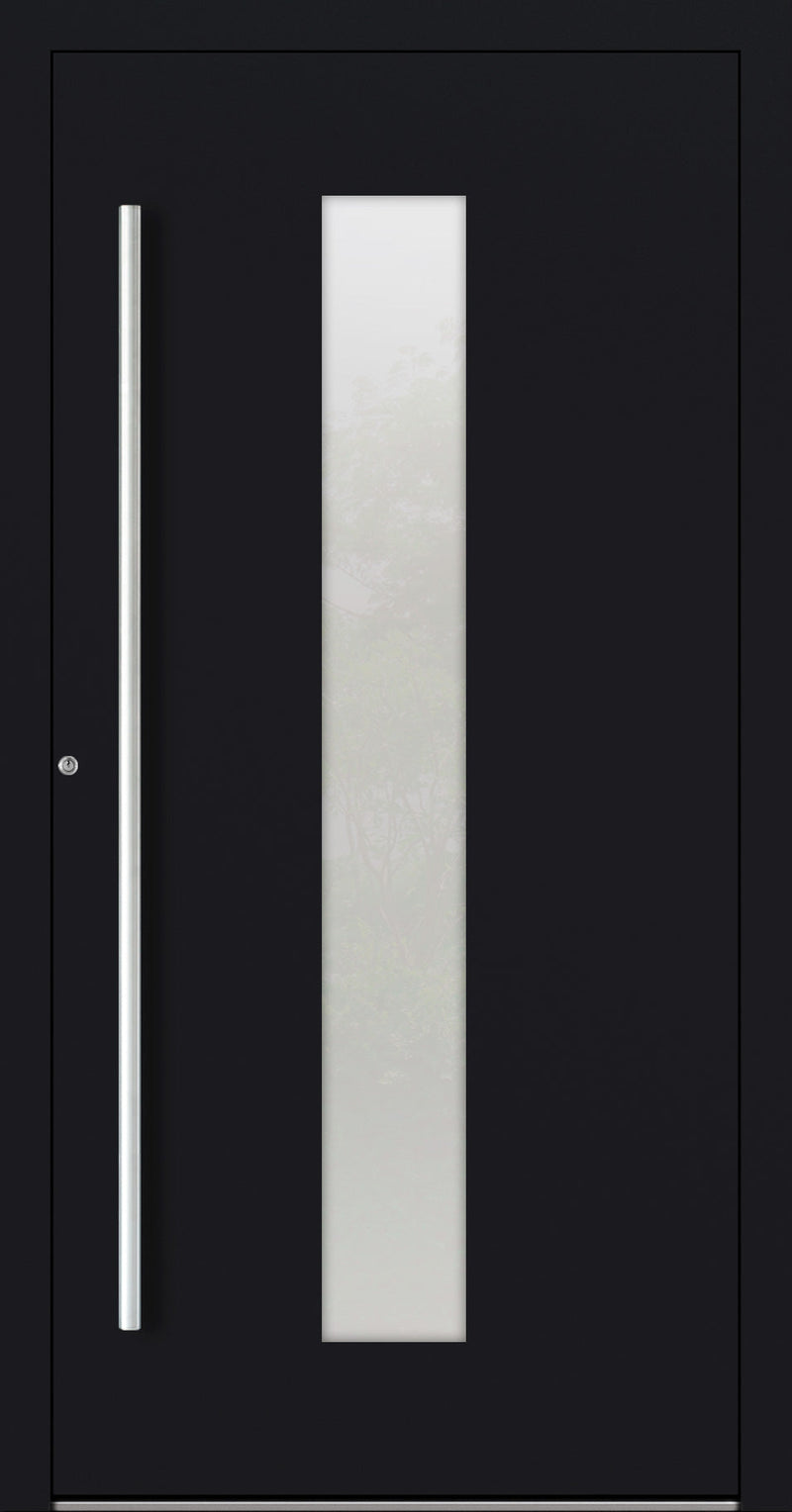 Turenwerke SL75 Design 15 Aluminium Door - Black RAL9005