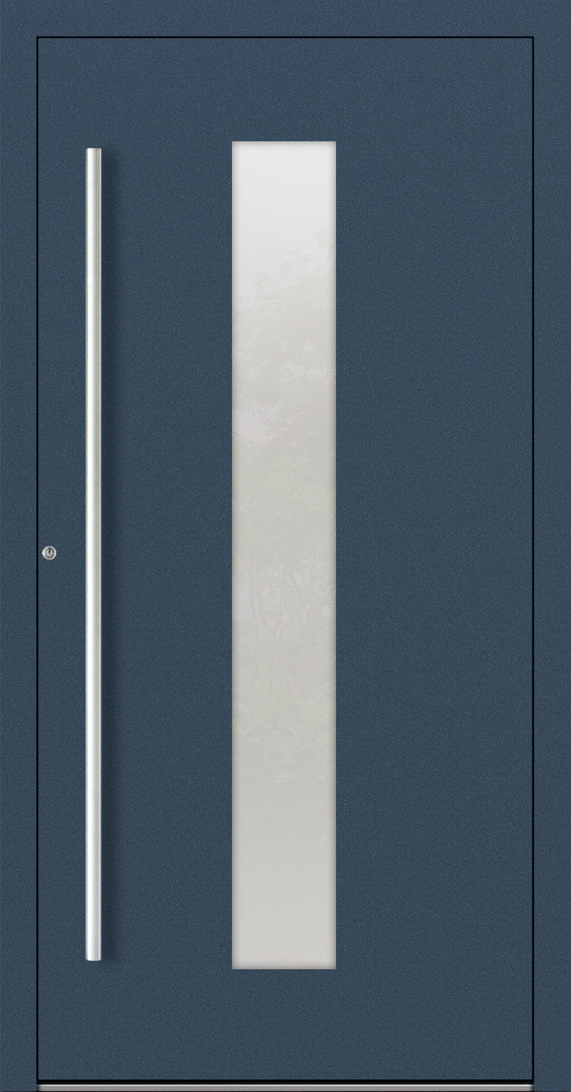 Turenwerke SL75 Design 15 Aluminium Door - Dark Blue RAL5011