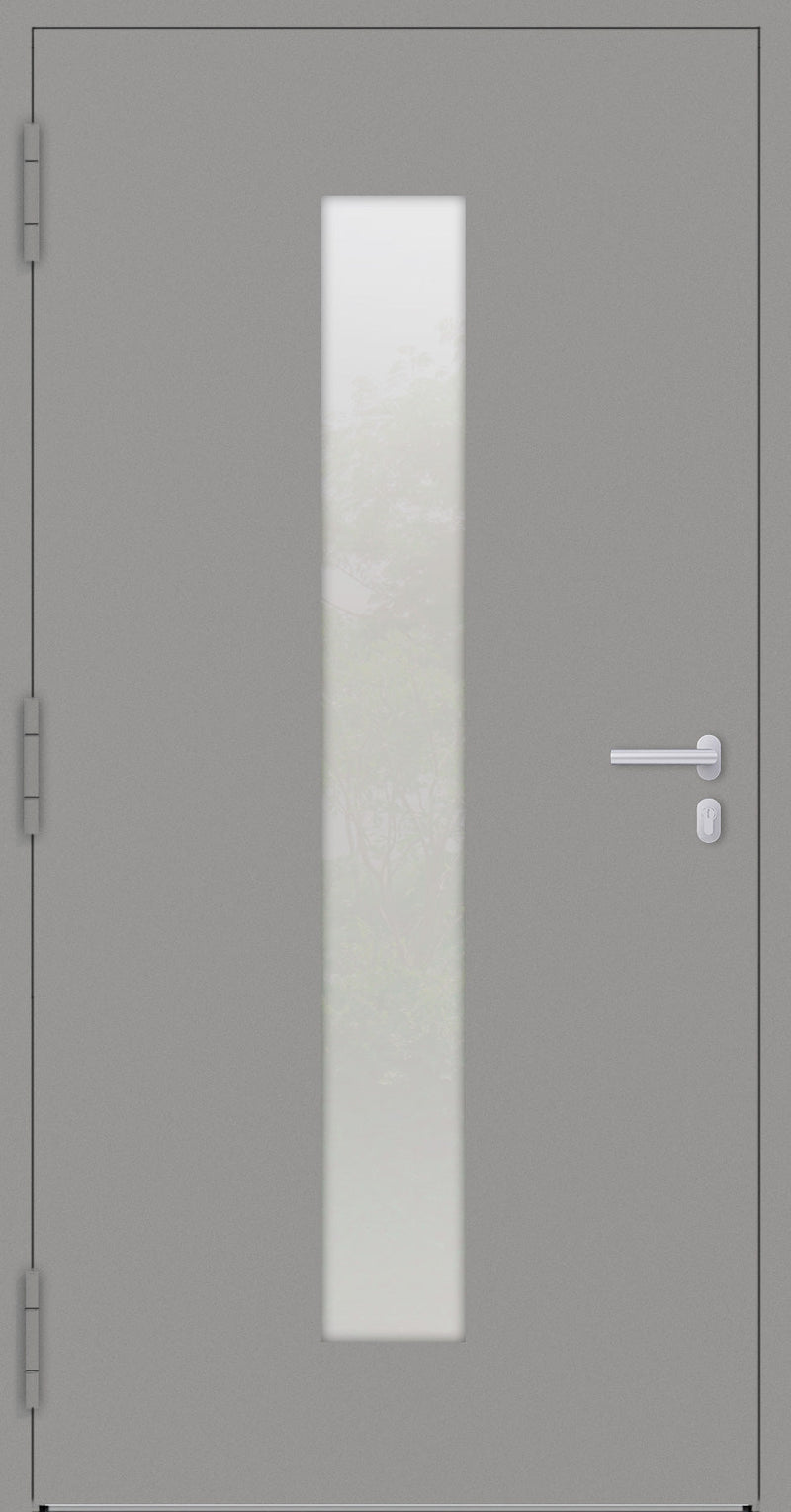 Turenwerke P90 Design 15 Aluminium Door - Grey RAL9007