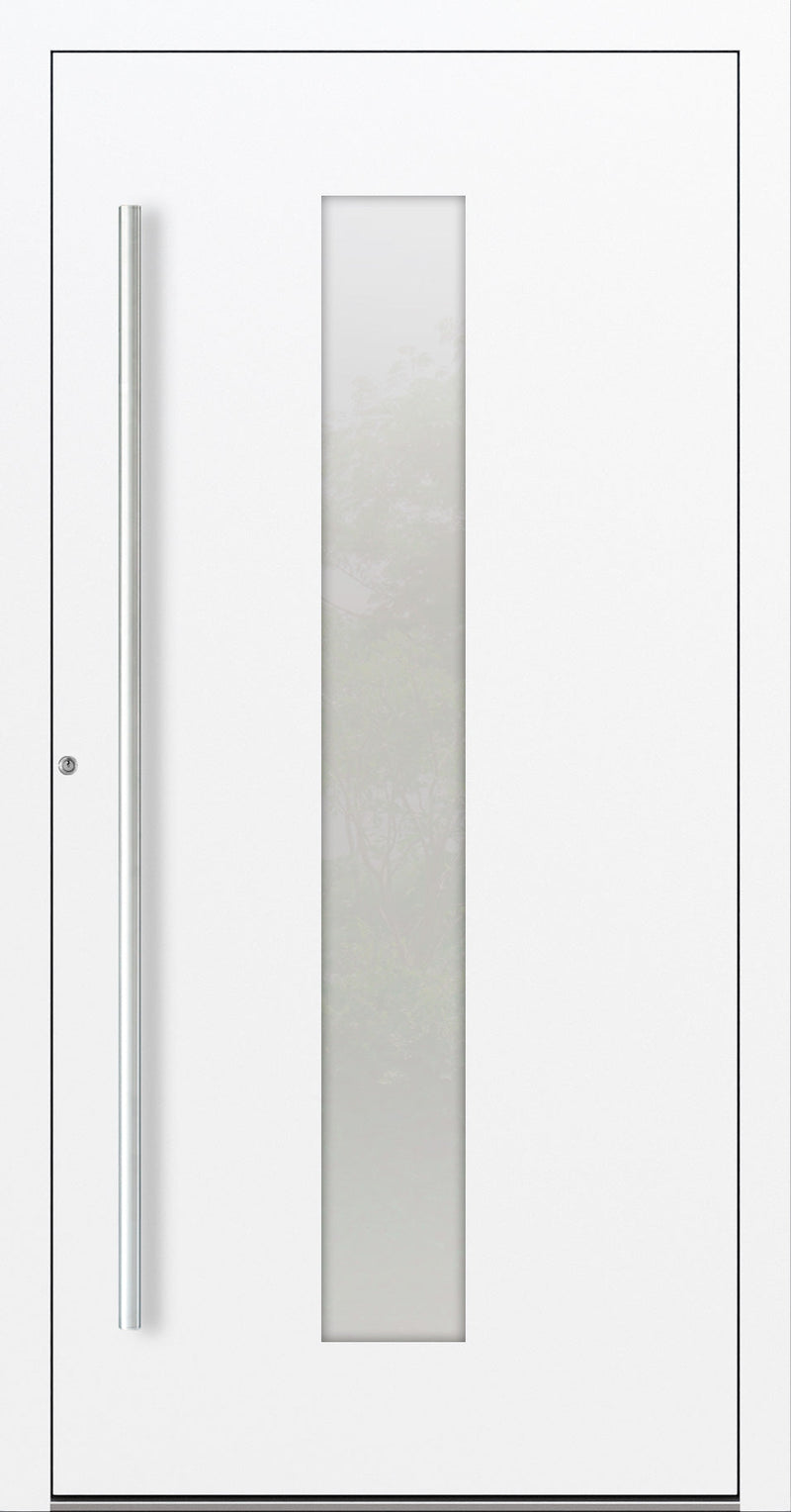 Turenwerke SL75 Design 15 Aluminium Door - White RAL9016