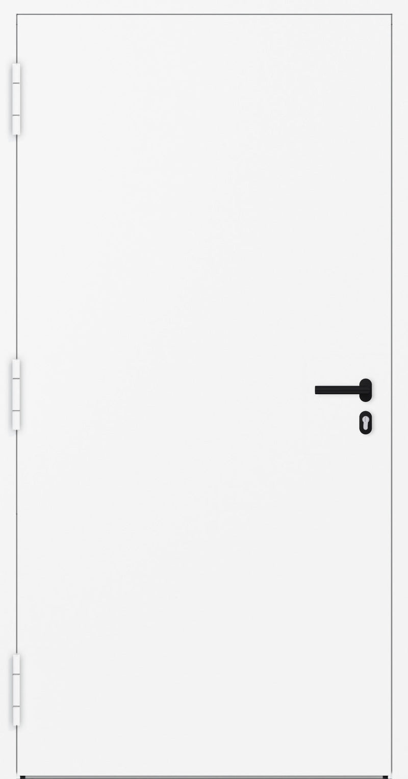 Turenwerke SL75 Design 20 Aluminium Door - Anthracite White - Blackline