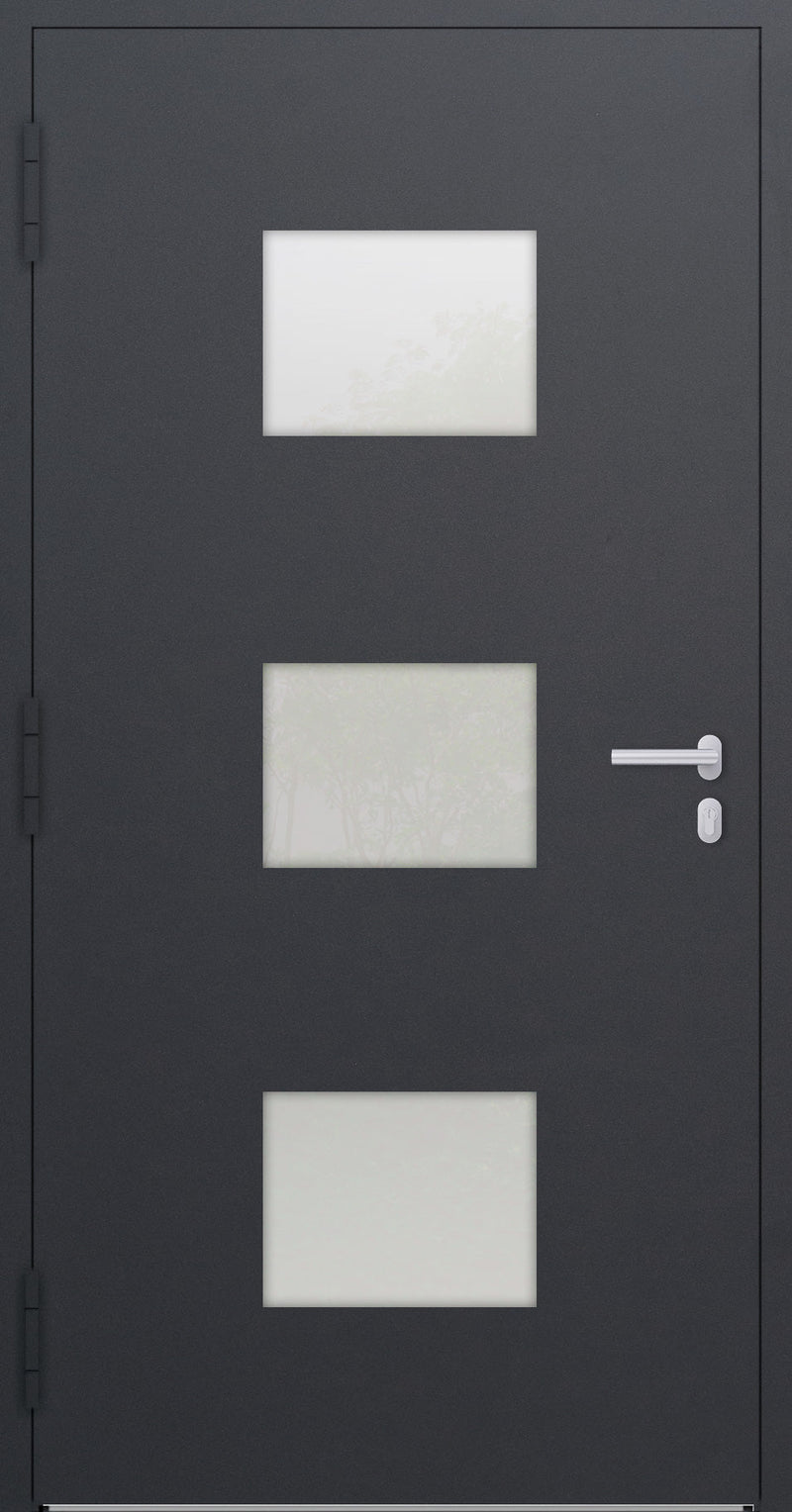 Turenwerke SL75 Design 210 Aluminium Door - Anthracite