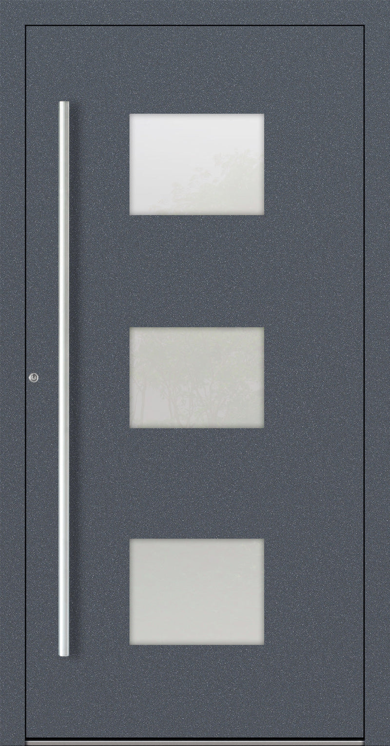 Turenwerke P90 Design 210 Aluminium Door - Anthracite DB703