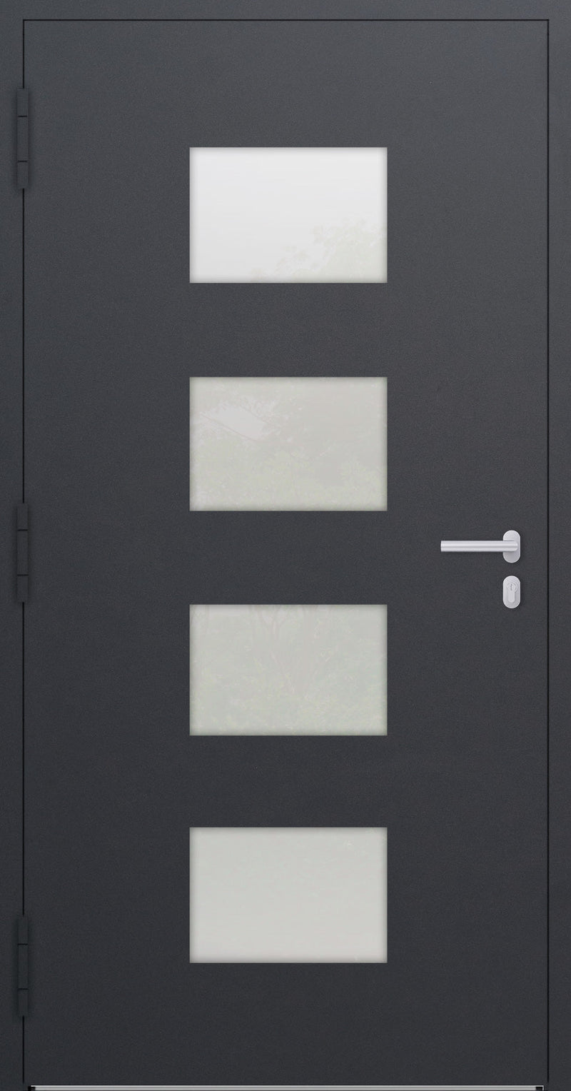 Turenwerke SL75 Design 211 Aluminium Door - Anthracite