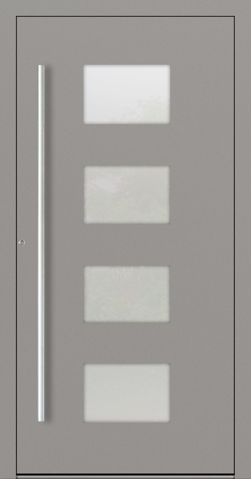 Turenwerke SL75 Design 211 Aluminium Door - Grey RAL9007