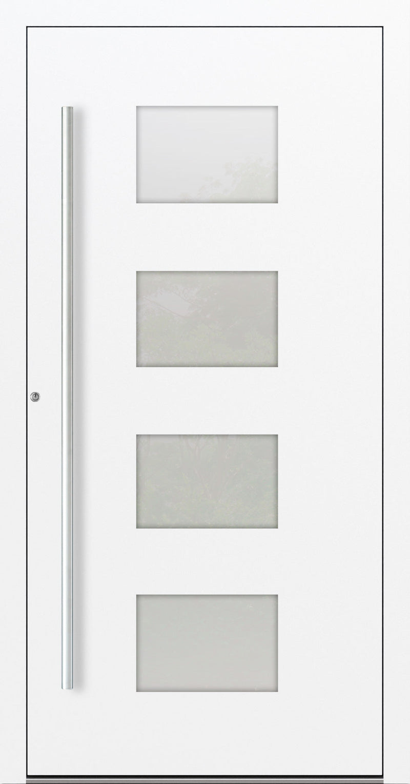 Turenwerke SL75 Design 211 Aluminium Door - White RAL9016