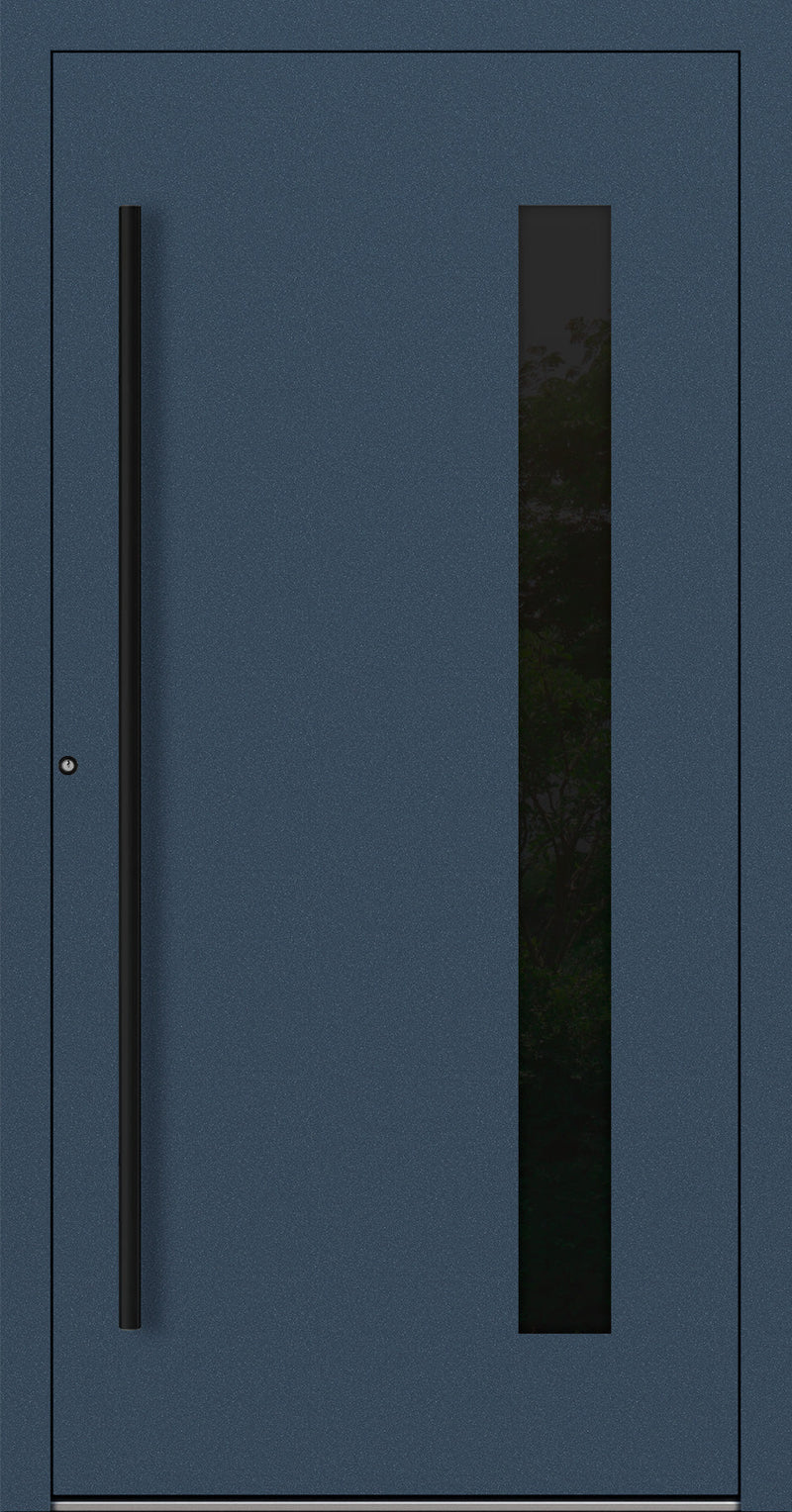 Turenwerke P90 Design 24 Aluminium Door - Dark Blue RAL5011 - Blackline