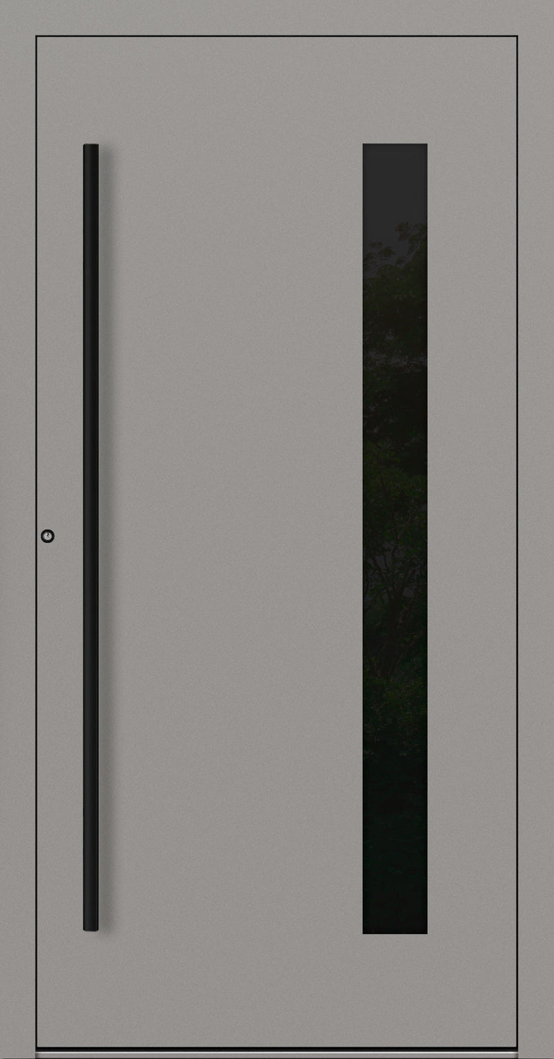 Turenwerke SL75 Design 24 Aluminium Door - Grey White - Blackline