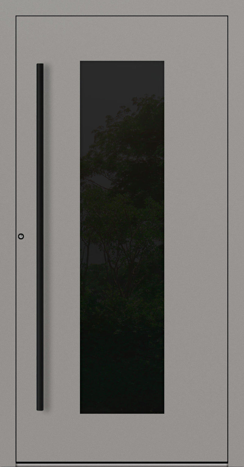 Turenwerke P90 Design 28 Aluminium Door - Grey/White - Blackline