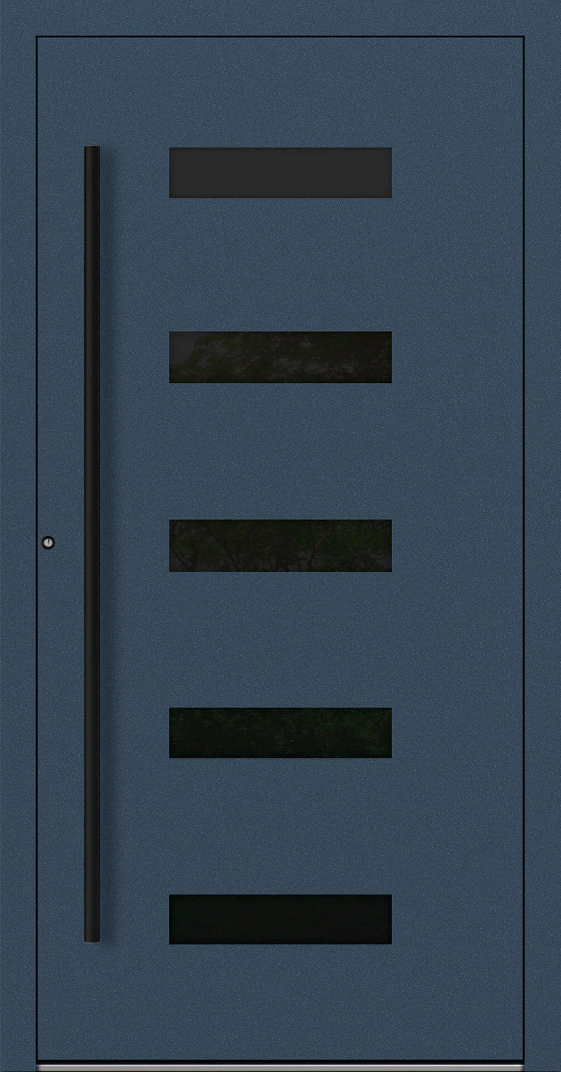 Turenwerke P90 Design 31 Aluminium Door - Dark Blue RAL5011 - Blackline