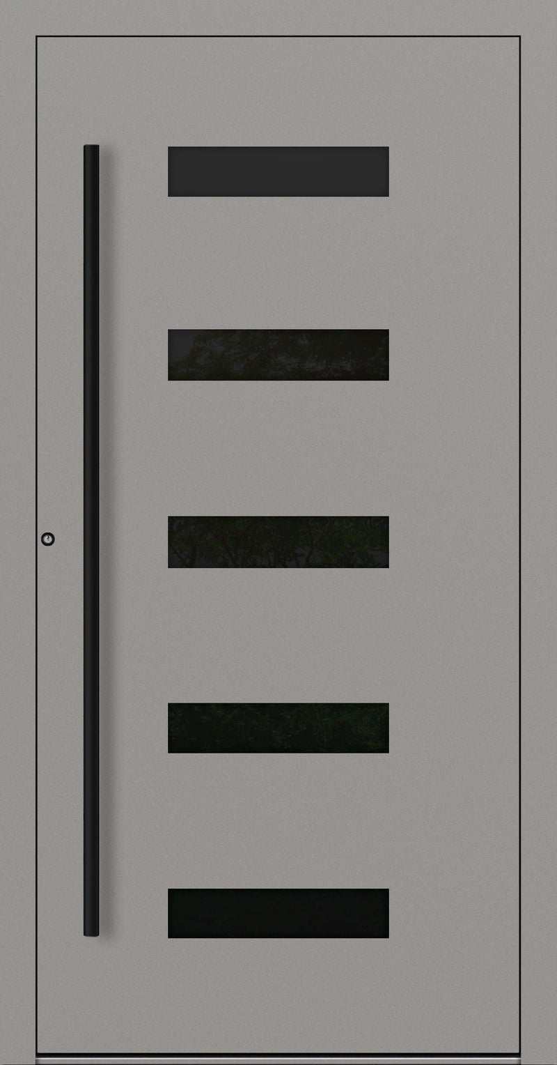 Turenwerke SL75 Design 31 Aluminium Door - Grey RAL9007 - Blackline