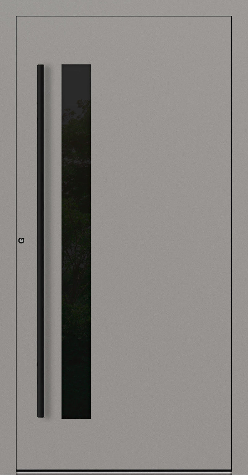 Turenwerke SL75 Design 34 Aluminium Door - Grey White - Blackline