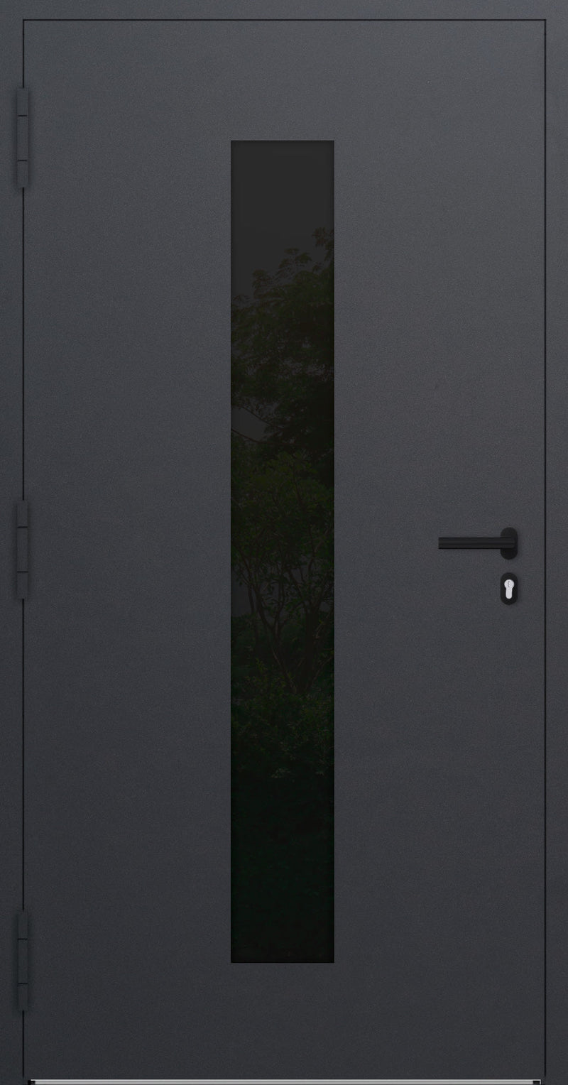 Turenwerke SL75 Design 35 Aluminium Door - Anthracite DB703 - Blackline