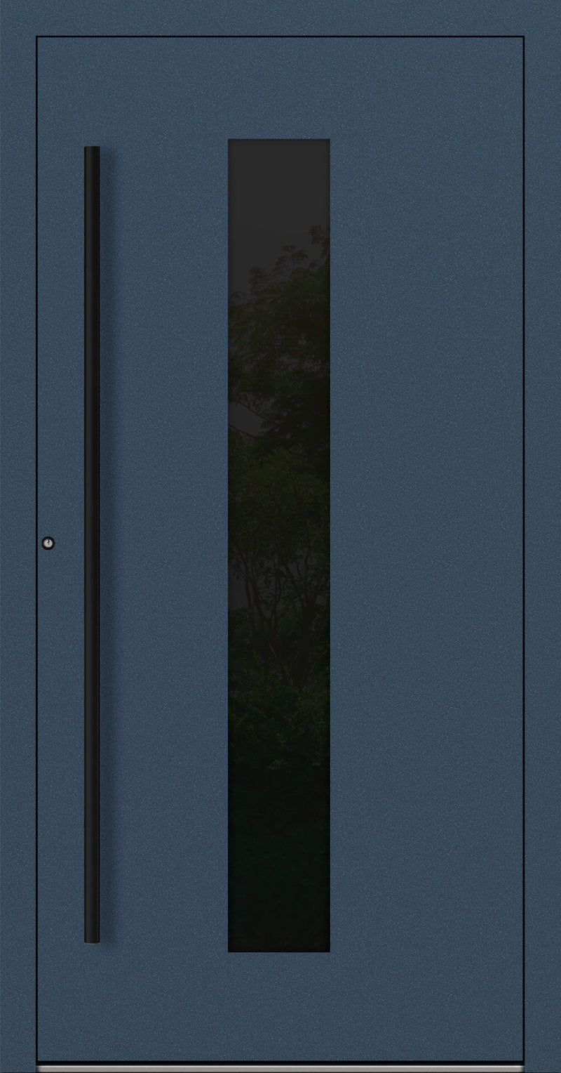 Turenwerke SL75 Design 35 Aluminium Door - Dark Blue RAL5003 - Blackline