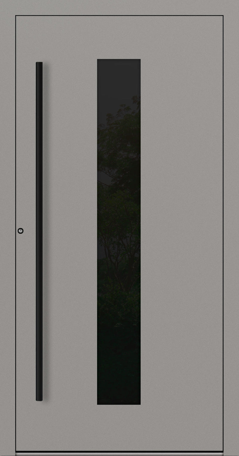 Turenwerke P90 Design 35 Aluminium Door - Grey/White - Blackline