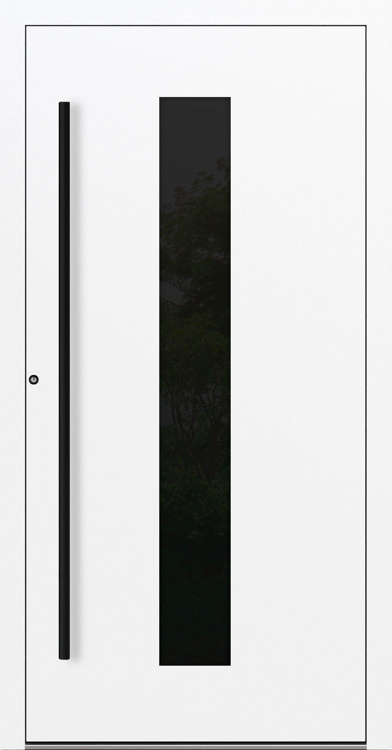 Turenwerke SL75 Design 35 Aluminium Door - White RAL9016 - Blackline