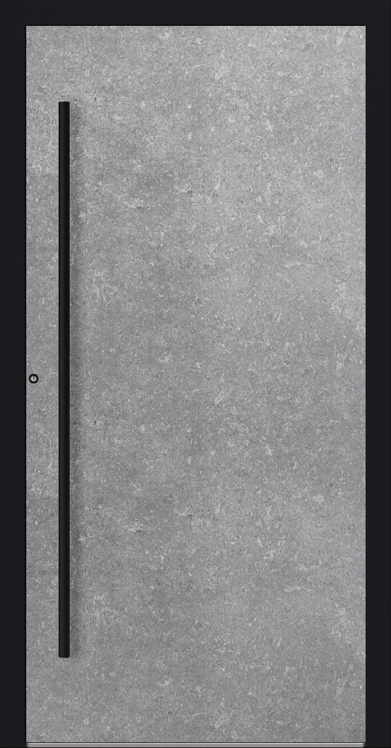 Turenwerke SL75 Design 20 Aluminium Door - Bright Concrete - Blackline