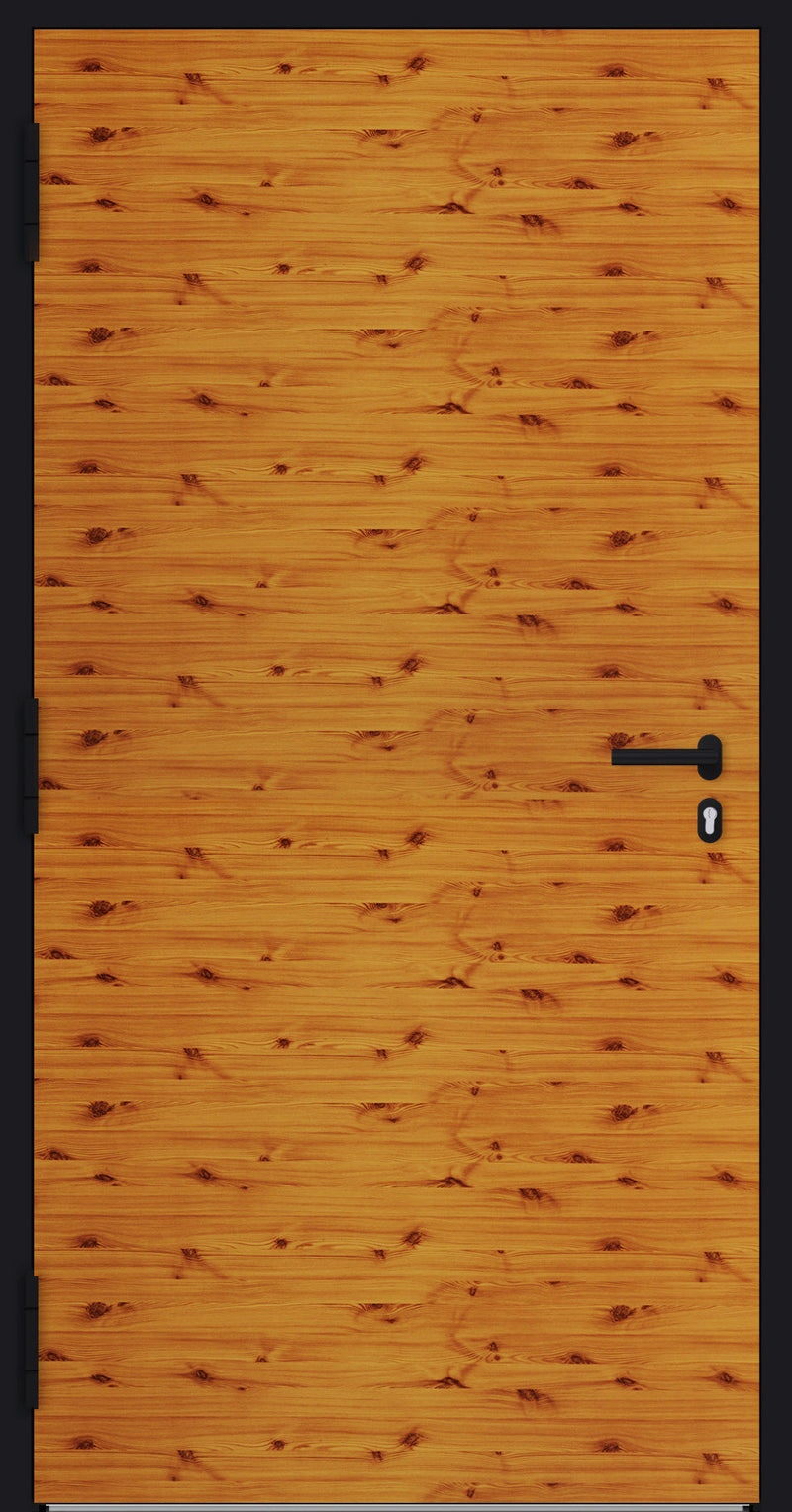 Turenwerke P90 Design 20 Aluminium Door - Pine - Blackline