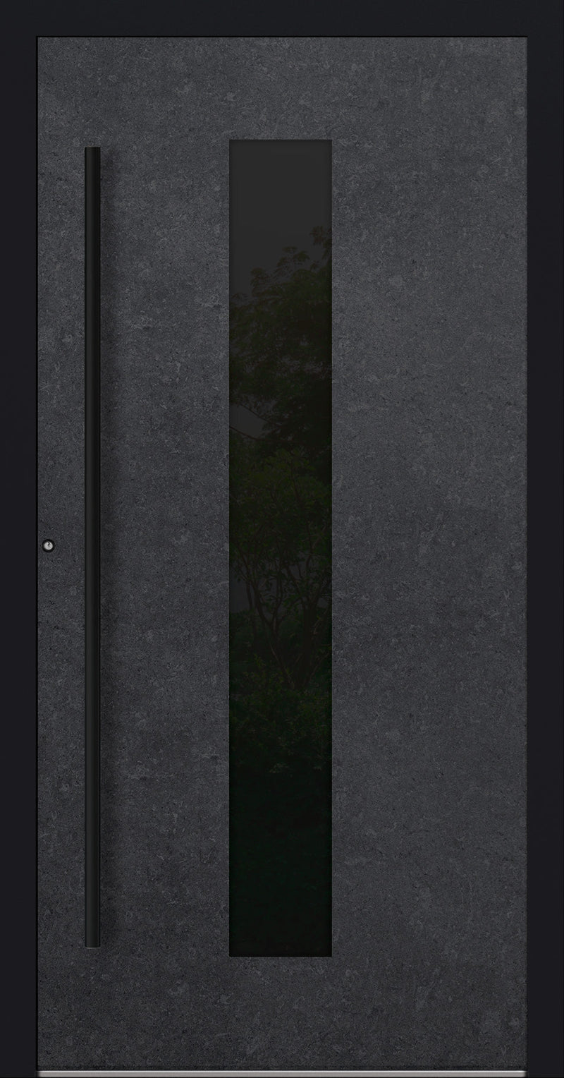 Turenwerke SL75 Design 35 Aluminium Door - Dark Concrete - Blackline