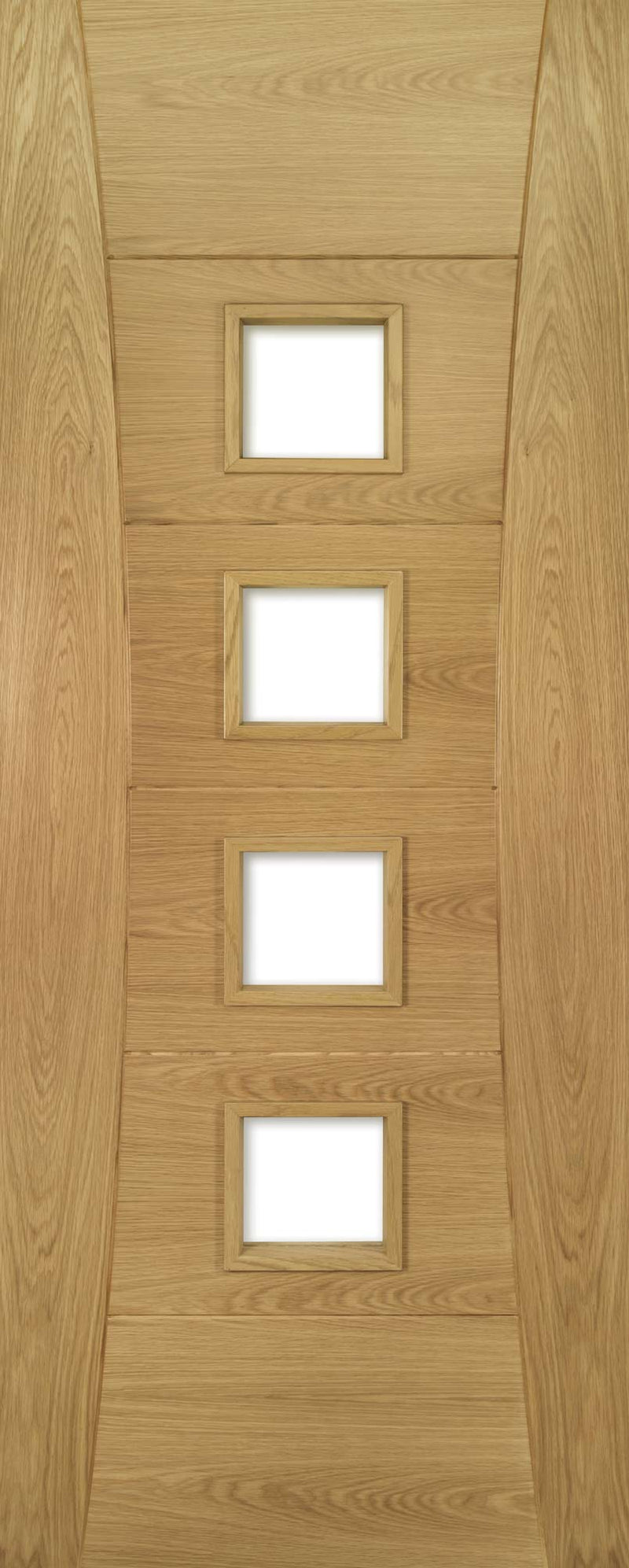 Deanta Oak Pamplona Glazed Pre-finished Fire Door