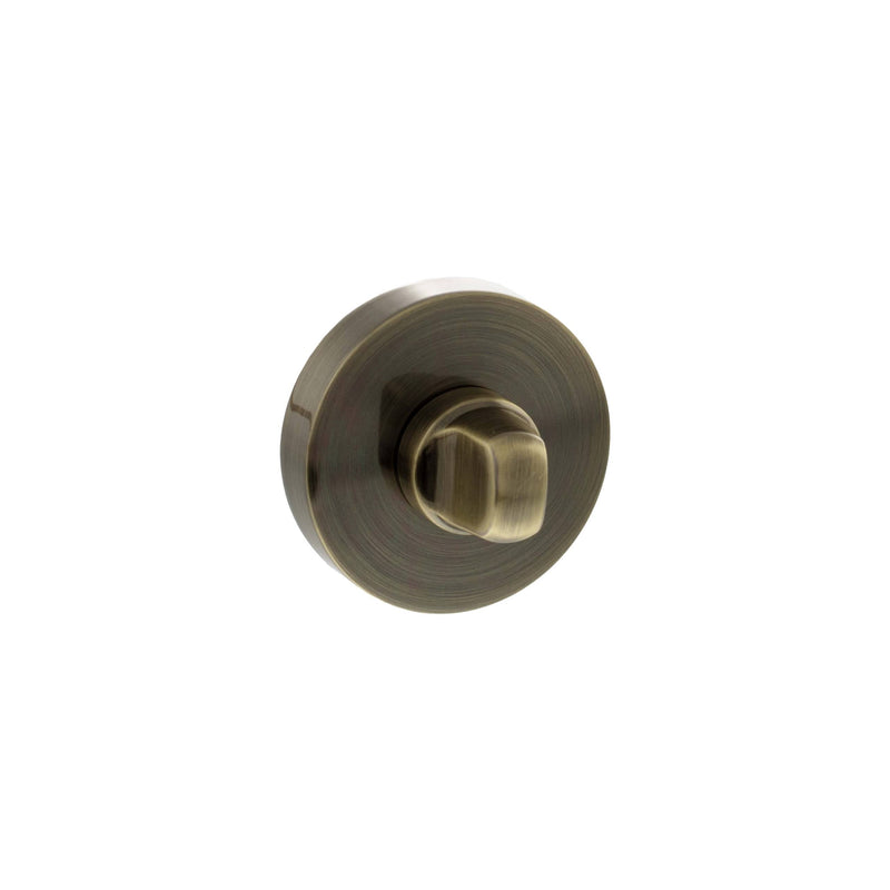 Atlantic Senza Pari WC Turn and Release on Round Rose - Antique Brass