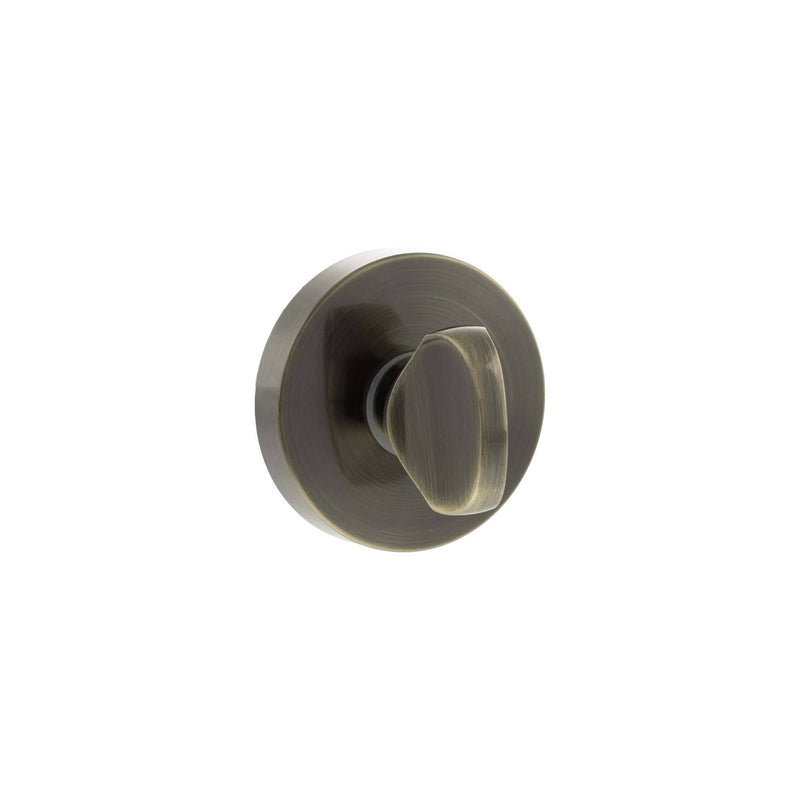 Atlantic Senza Pari WC Turn and Release on Minimal Round Rose - Antique Brass