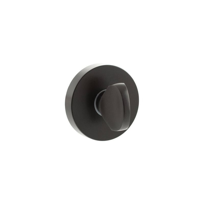 Atlantic Senza Pari WC Turn and Release on Minimal Round Rose - Urban Dark Bronze