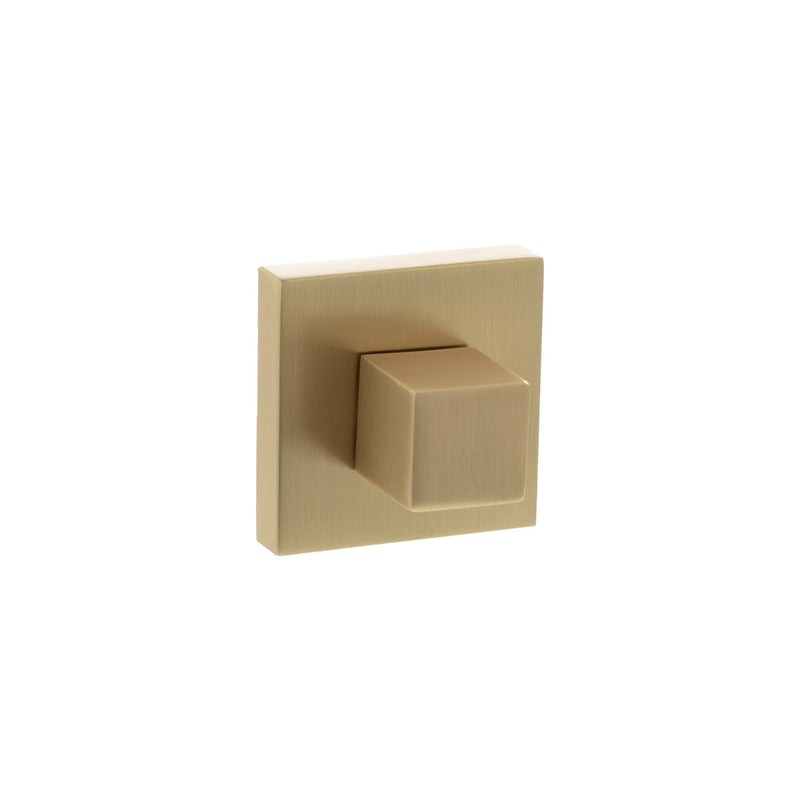 Atlantic Senza Pari WC Turn and Release on Minimal Square Rose - Satin Brass