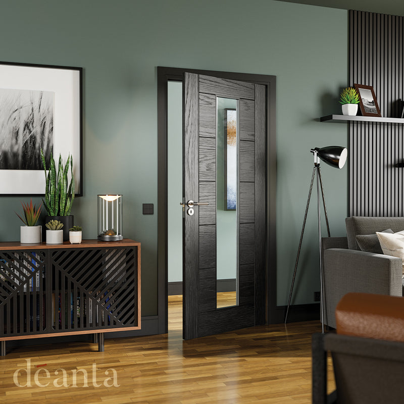 Deanta Seville Brushed Black Oak Glazed 1L FSC