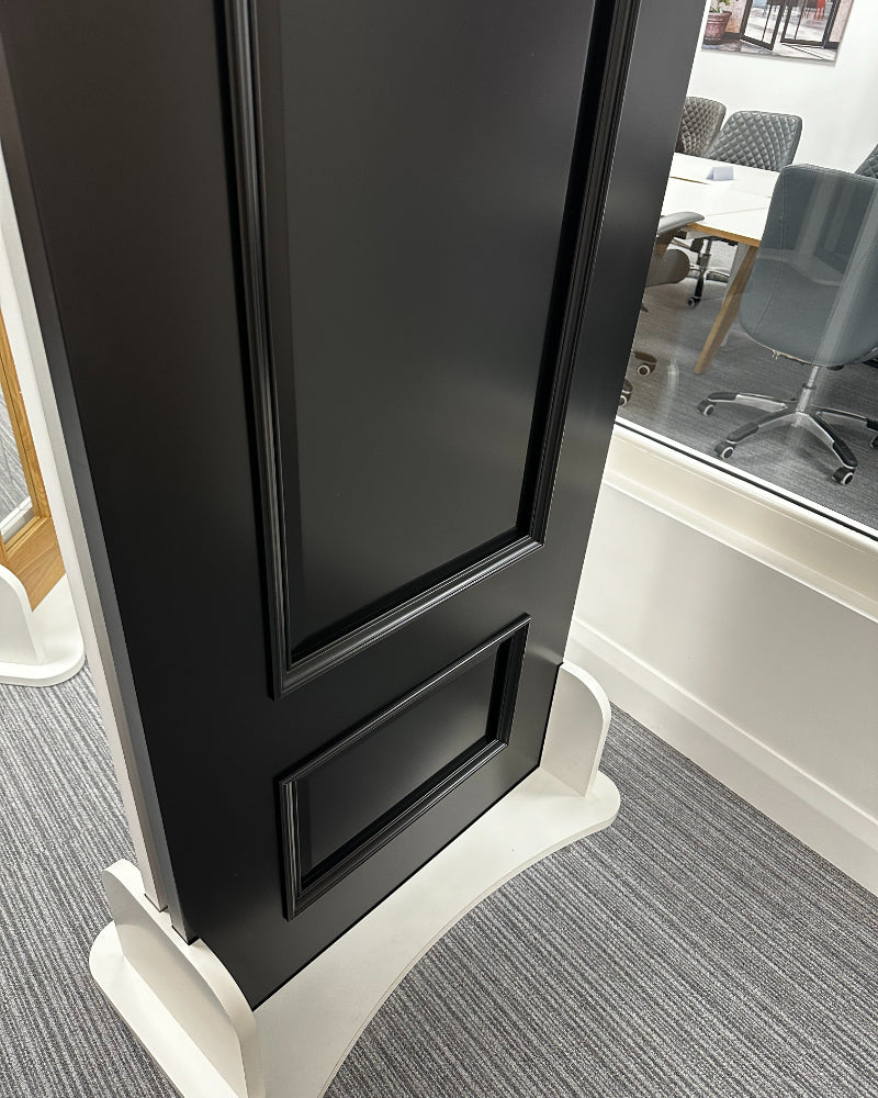 Deanta Sandringham Black Door Pre-Finished  Internal door