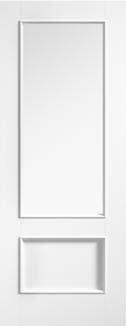 LPD Murcia Glazed Primed 1P/1L White Door Internal door