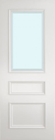 Deanta Windsor Glazed White Primed Internal door