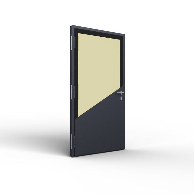 Turenwerke SL75 Design 34 Aluminium Door - Anthracite RAL7016 - Blackline