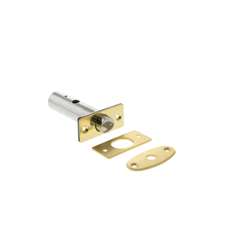 Atlantic Rack Bolt 31mm backset - Polished Brass