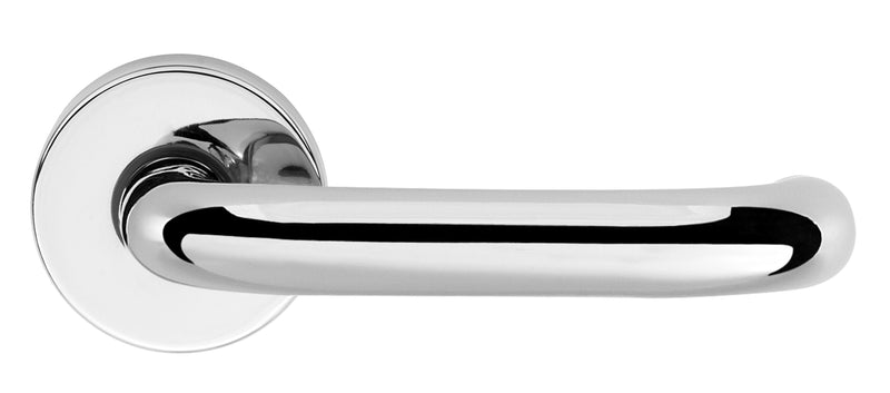 Atlantic CleanTouch Anti-Bac RTD Safety Lever on Round Rose - Polished Chrome