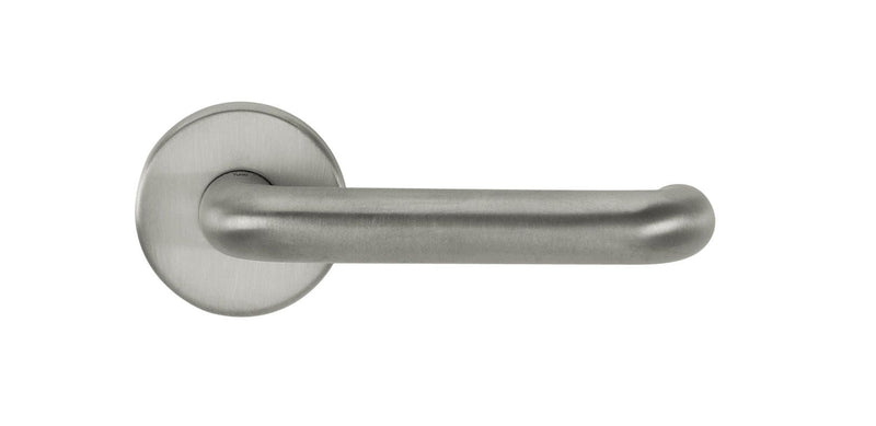 Atlantic CleanTouch Anti-Bac RTD Safety Lever on Round Rose - Satin Chrome