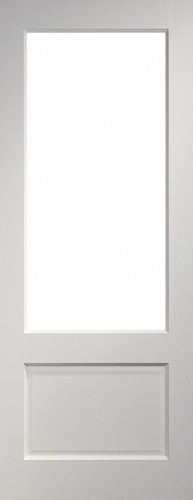 Pre-Assembled White Primed Madison Clear Glazed Door Set